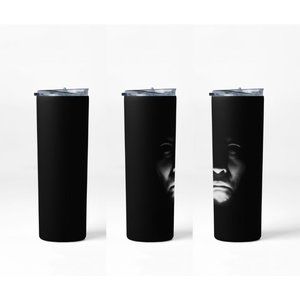 Horror Portrait Of A Scary Woman In The Dark Hot & Cold Stainless Steel Tumbler